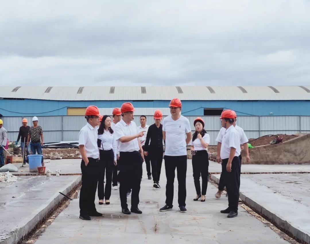 金位海主席前往云南金田陽(yáng)光城項(xiàng)目現(xiàn)場(chǎng)視察指導(dǎo)工作